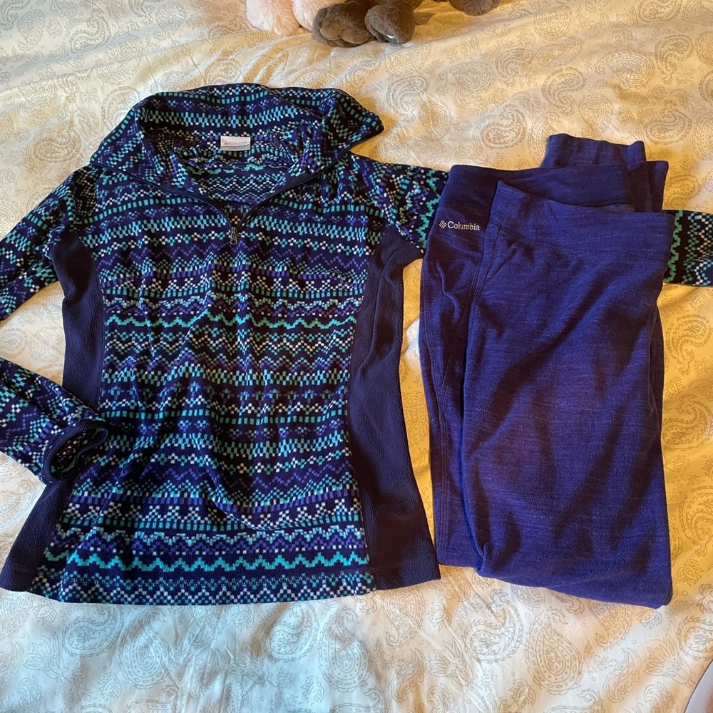 Soft fleece two piece Columbia